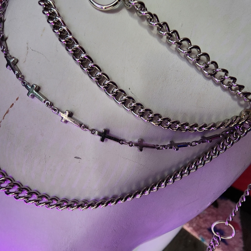 Chain bikini cover + belt chain - Picture 3 of 4